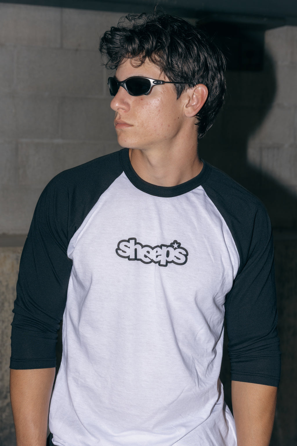 "WELL_ROUNDED" raglan tee