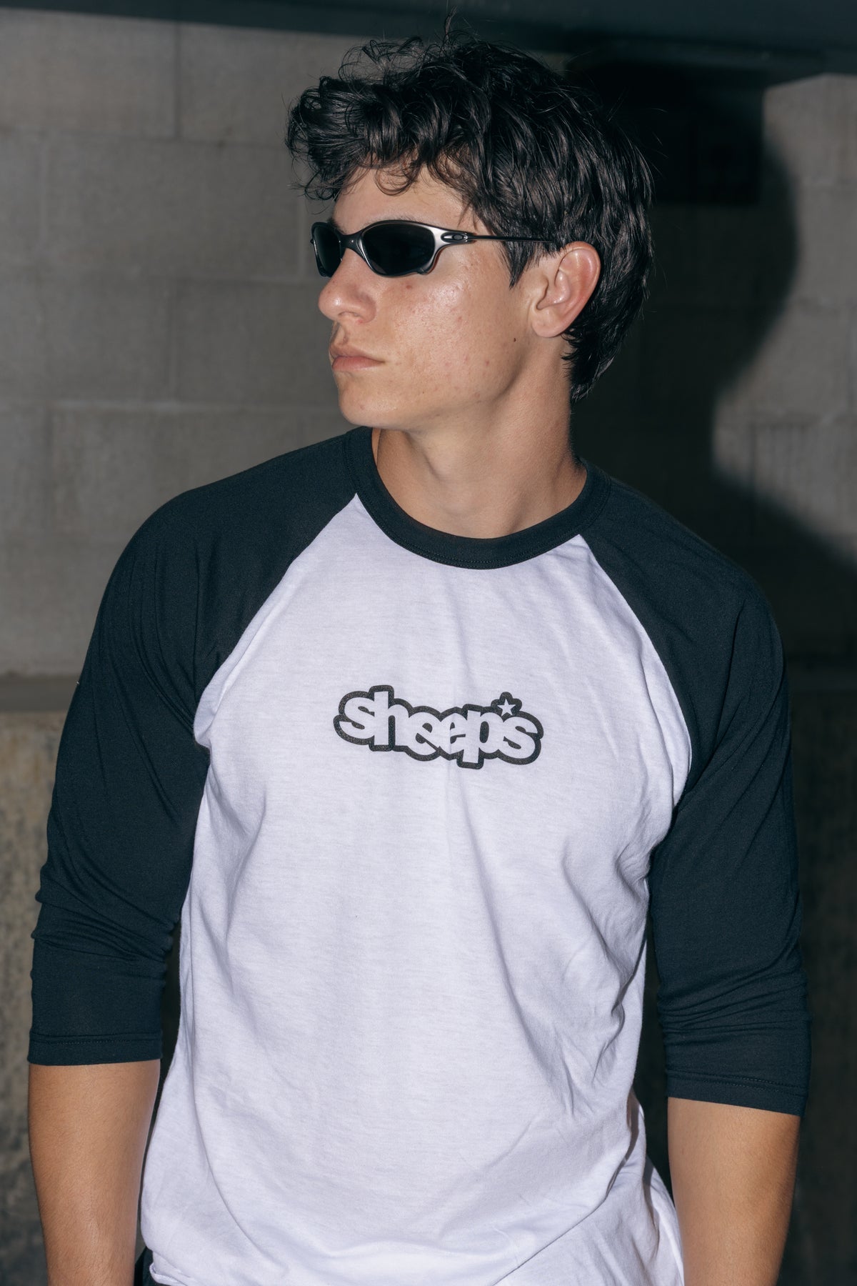 "WELL_ROUNDED" raglan tee