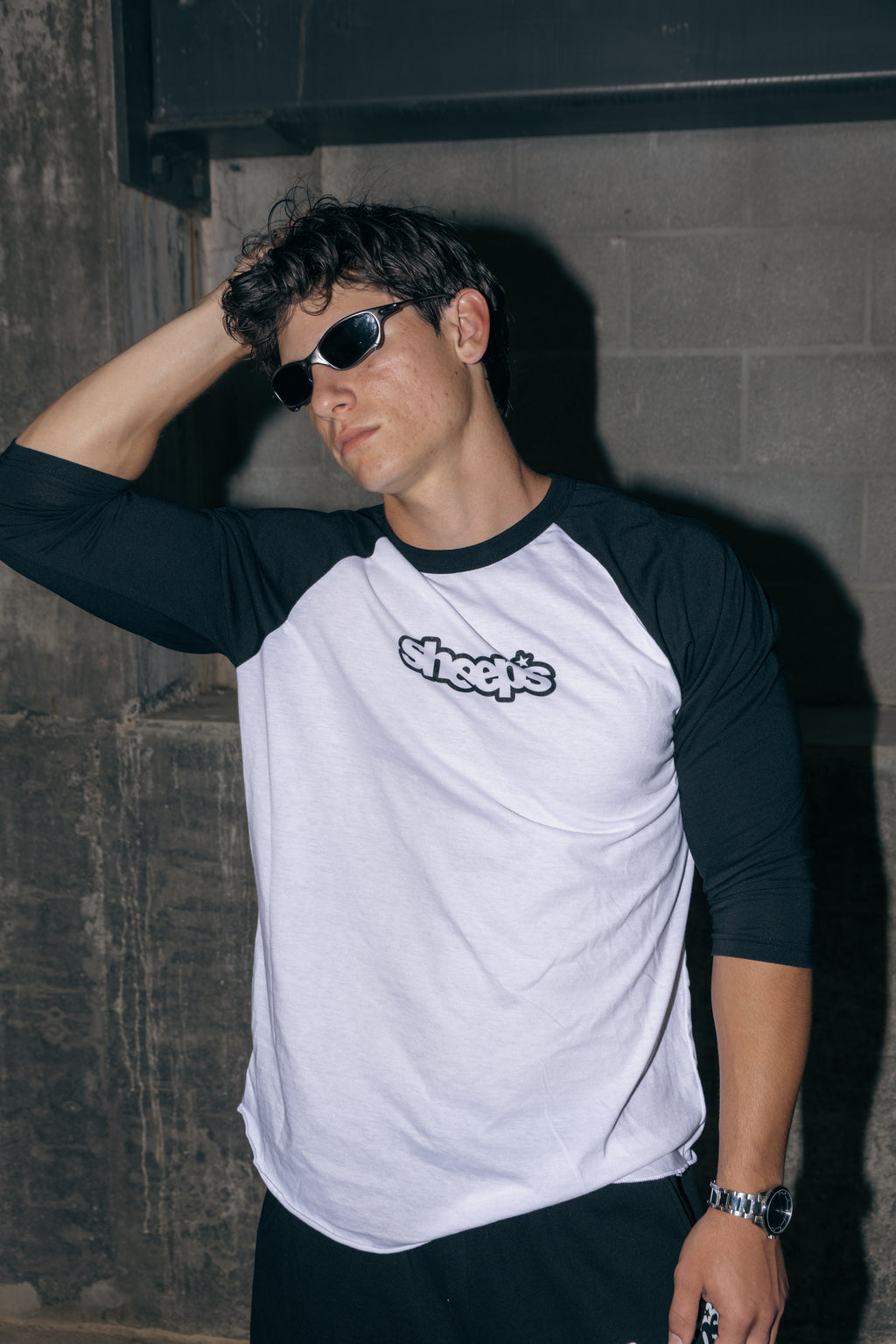 "WELL_ROUNDED" raglan tee
