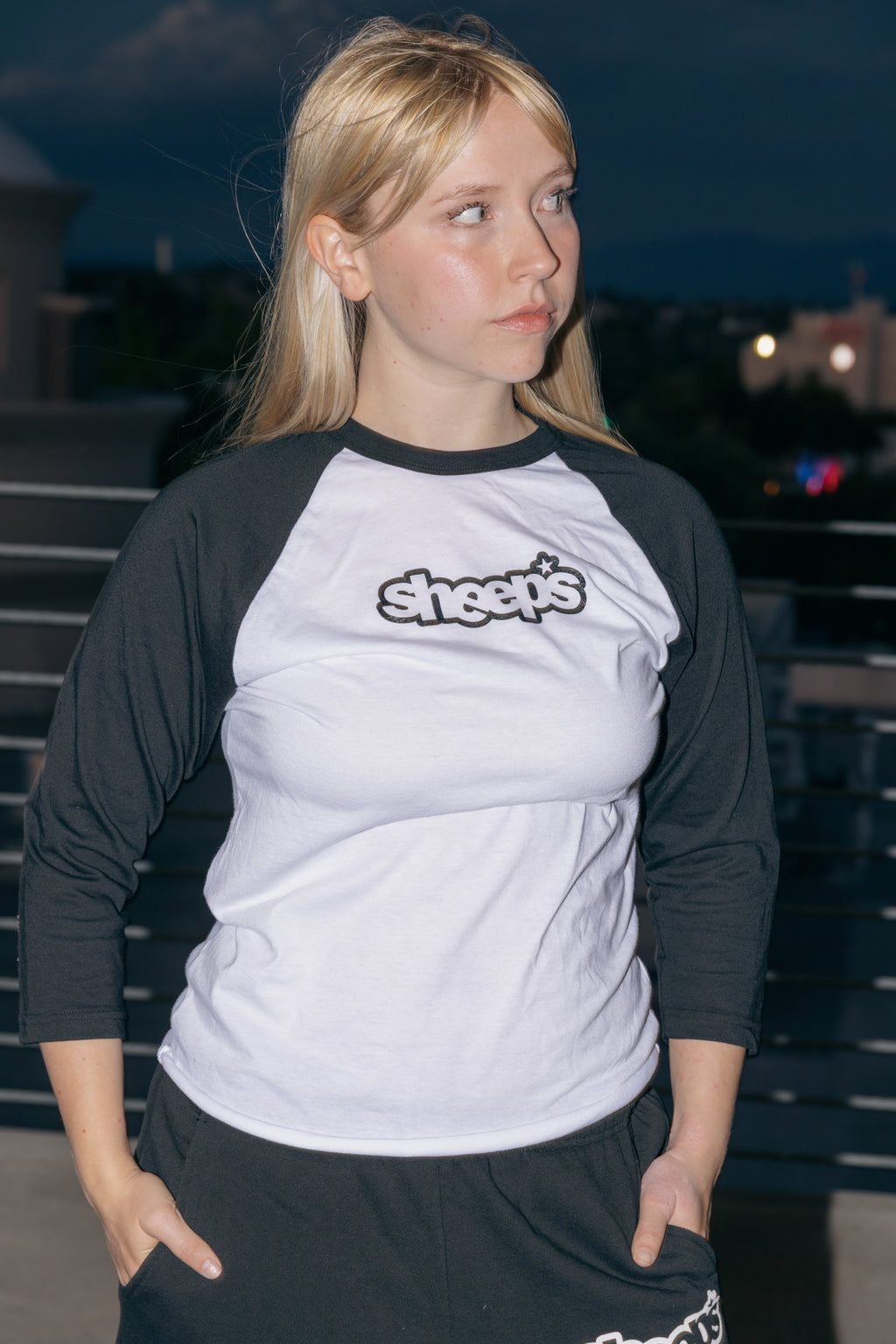 "WELL_ROUNDED" raglan tee