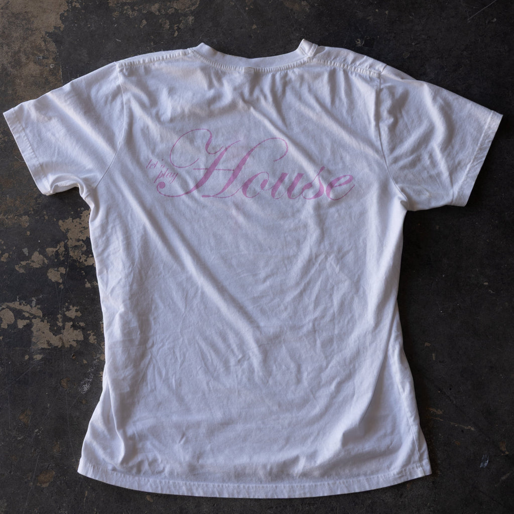 "LETSPLAYHOUSE" tee