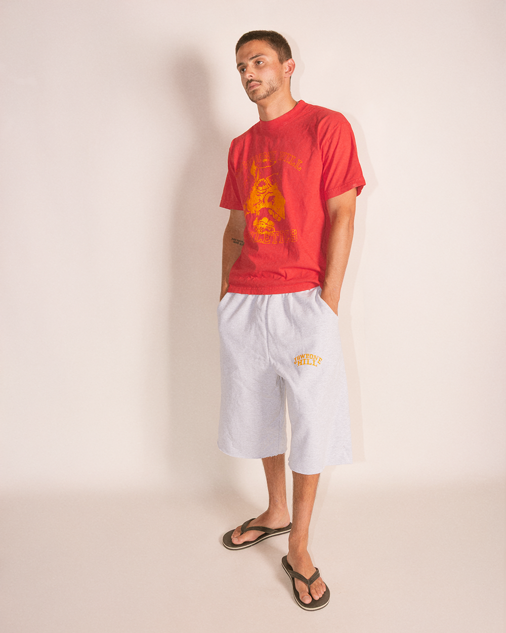 "JAWBONE HILL" 3/4 SWEATSHORTS