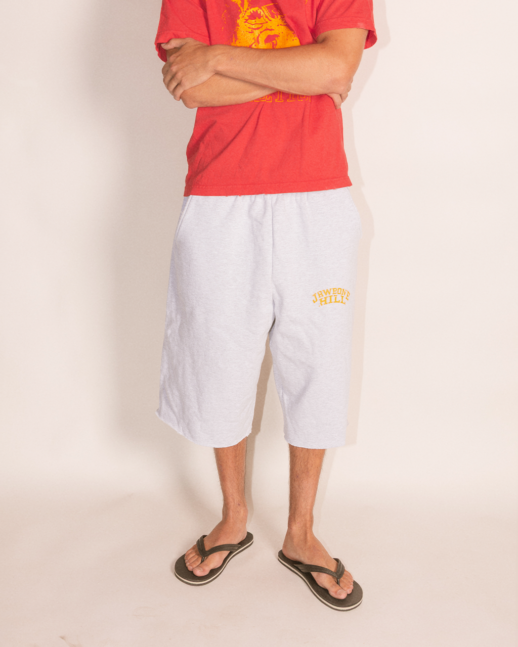 "JAWBONE HILL" 3/4 SWEATSHORTS