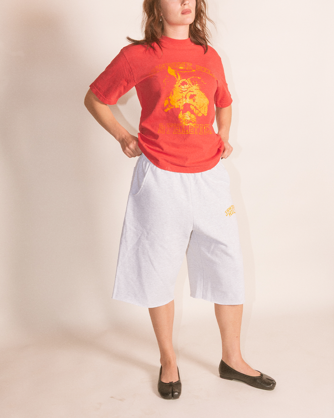 "JAWBONE HILL" 3/4 SWEATSHORTS
