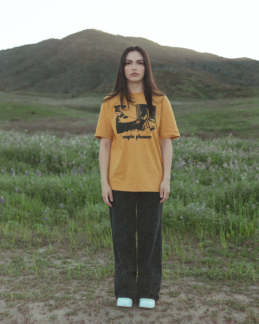 "PEOPLE PLEASER" tee
