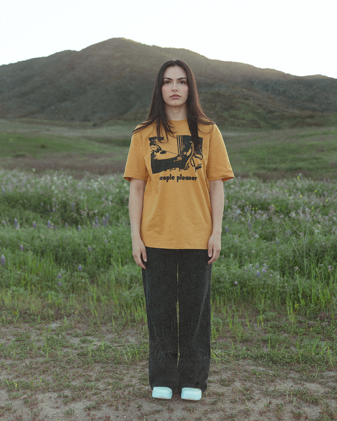 "PEOPLE PLEASER" tee