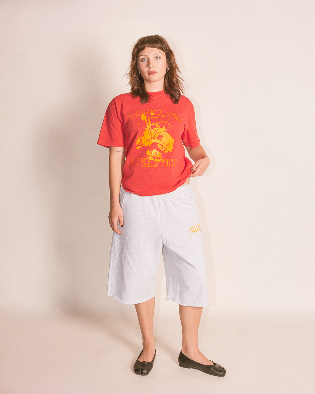 "JAWBONE HILL" 3/4 SWEATSHORTS