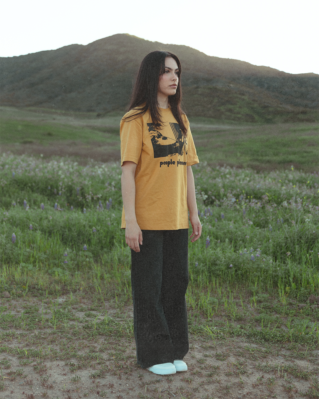 "PEOPLE PLEASER" tee