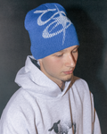 "STAR" skull beanie