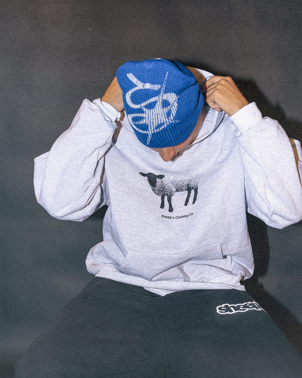 "STAR" skull beanie