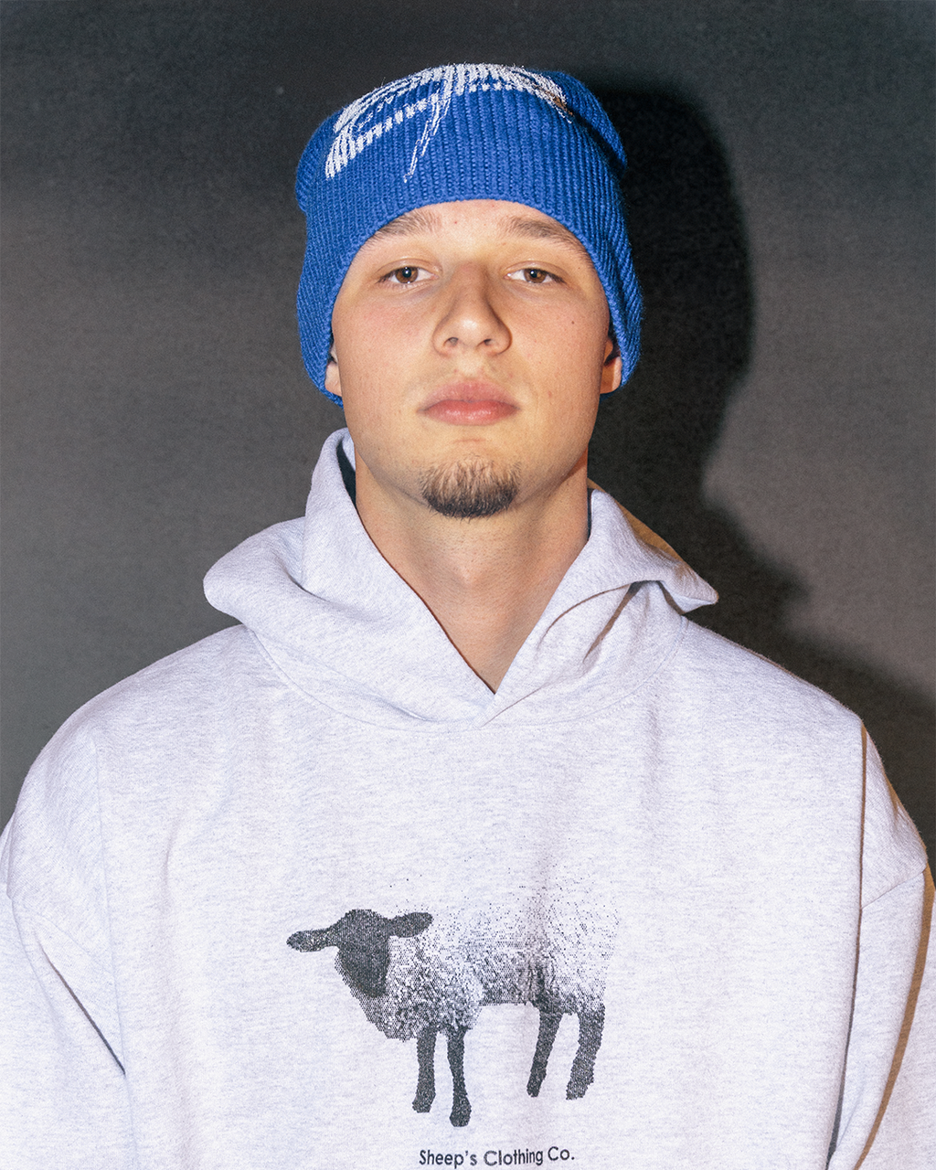 "STAR" skull beanie