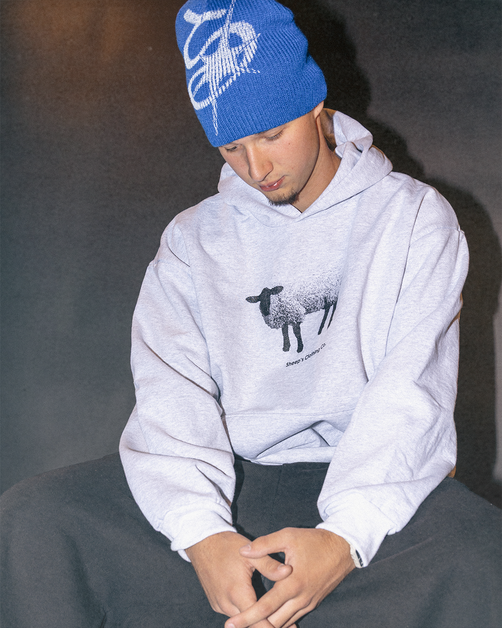 "STAR" skull beanie